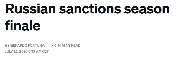 Евросоюз исчерпал идеи для новых санкций против России
