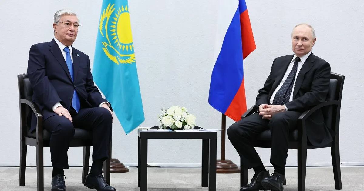 Встреча Путина и Токаева в Омске 25 июля
