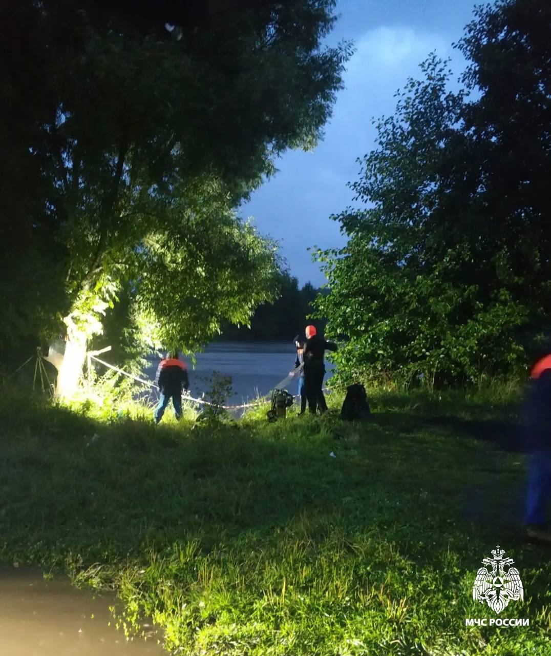 Ребенок утонул в подмосковном пруду, пытаясь достать мяч