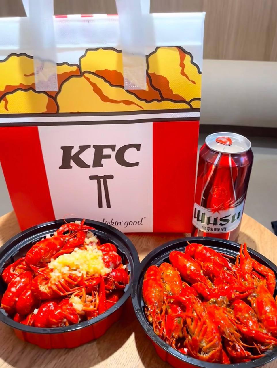 В китайских KFC начали продавать раков