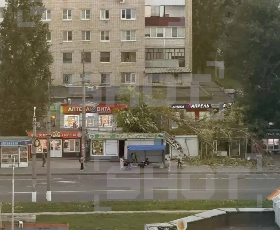 Ураган в Самарской области: повреждены дома и авто, теплоход развернуло