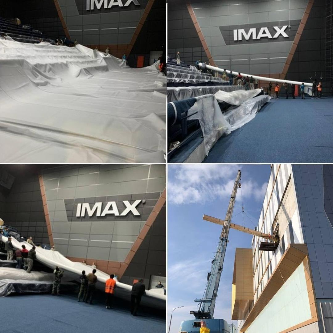 Школьник из Хабаровска испортил IMAX-экран шариком из бабл-ти