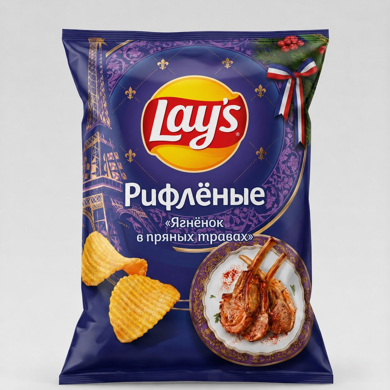 Lay's выпустит новогодние вкусы с красной икрой и терияки