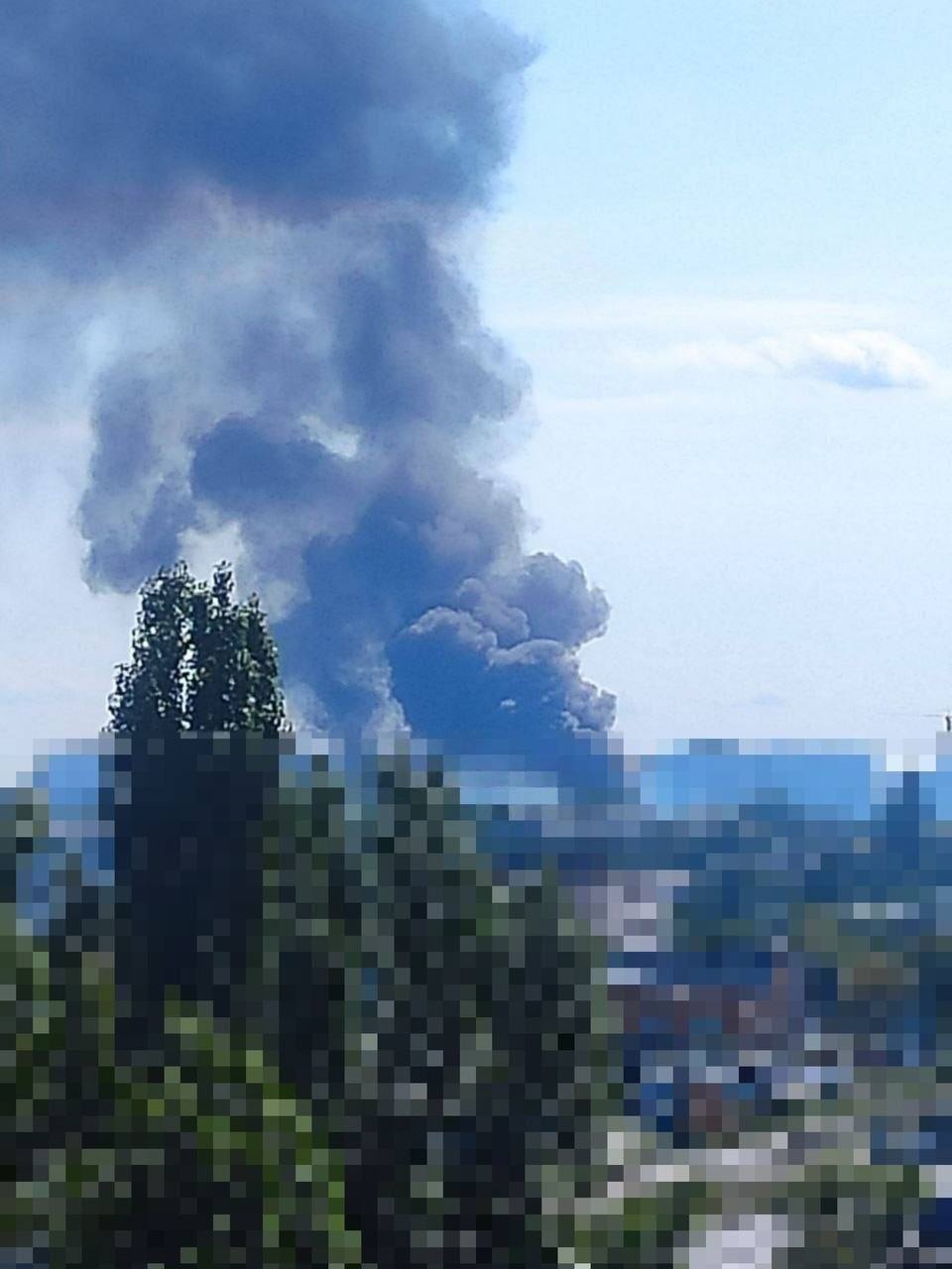 Удар по самолету в аэропорту Жуляны в Киеве