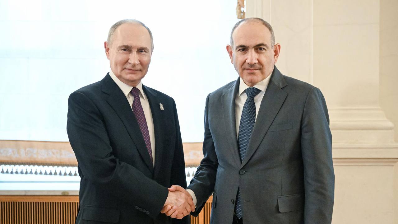 Путин и Пашинян обсудили экономику и ЕС