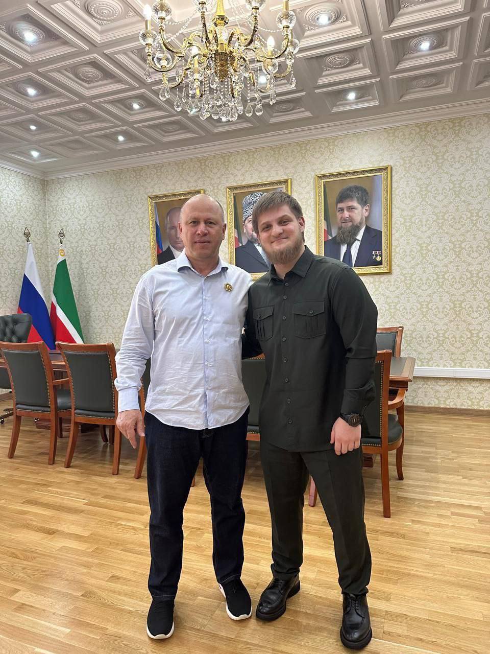Старший сын Кадырова награждён орденом «За заслуги перед Отечеством» II степени