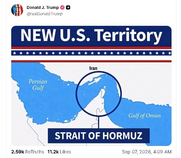 Трамп опубликовал мемы с захватом Канады и Ирана