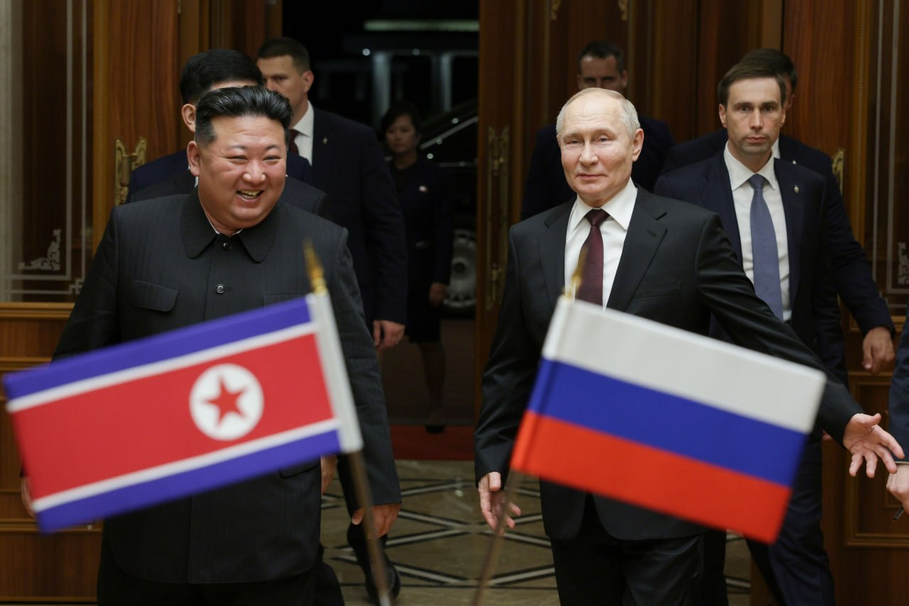Путин поздравил Ким Чен Ына с годовщиной образования КНДР