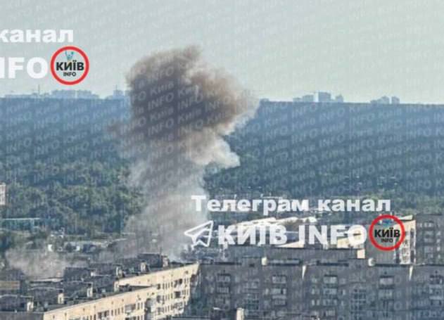 В Киеве сообщили о взрывах в районе АЗС