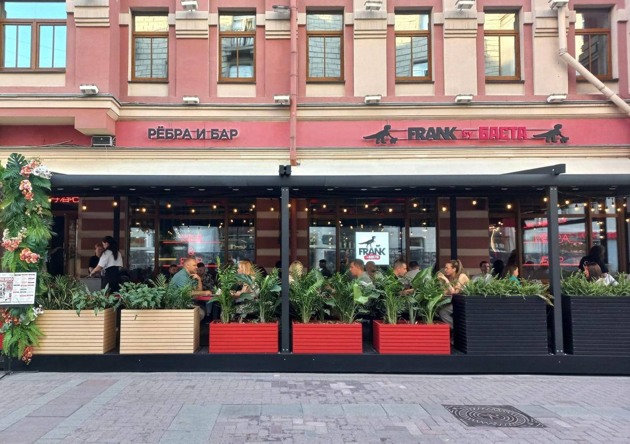 Ресторан Frank by Баста в Москве закрыли на 90 дней