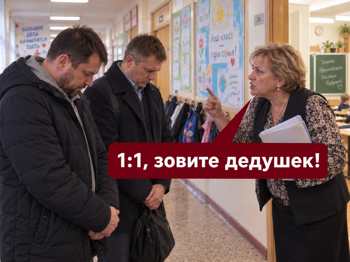 В Приморье отцы устроили драку в школе из-за конфликта детей