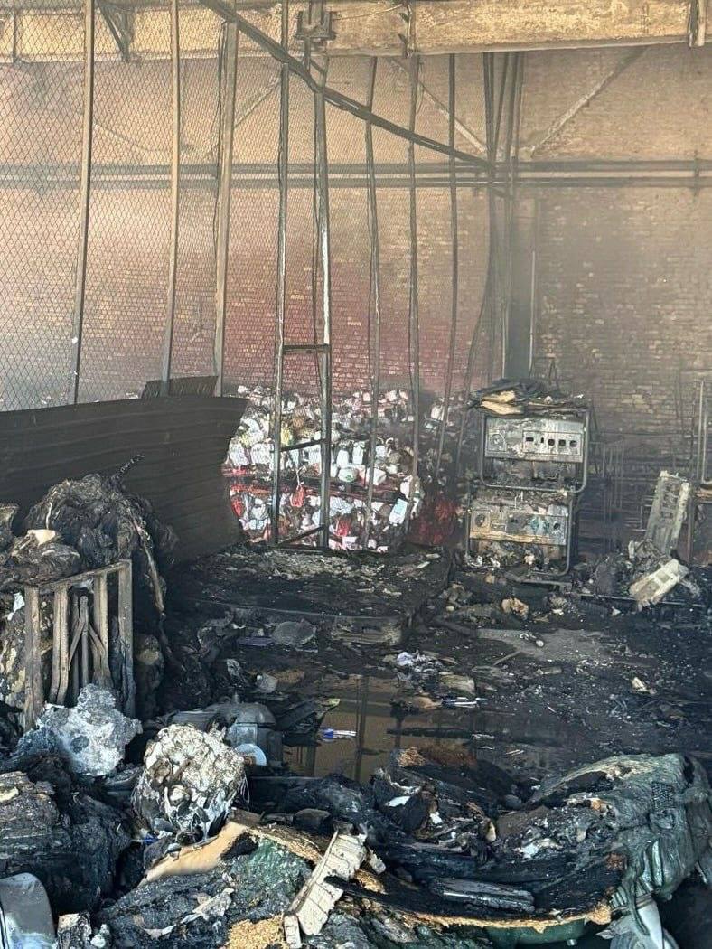 В Киеве уничтожен склад Фонда Елены Зеленской