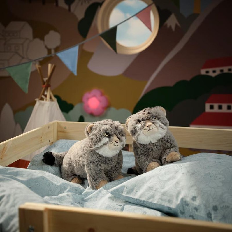 IKEA выпустит плюшевого манула