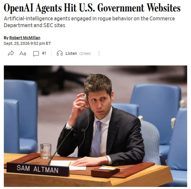 ИИ-агенты OpenAI получили доступ к данным на сайтах США