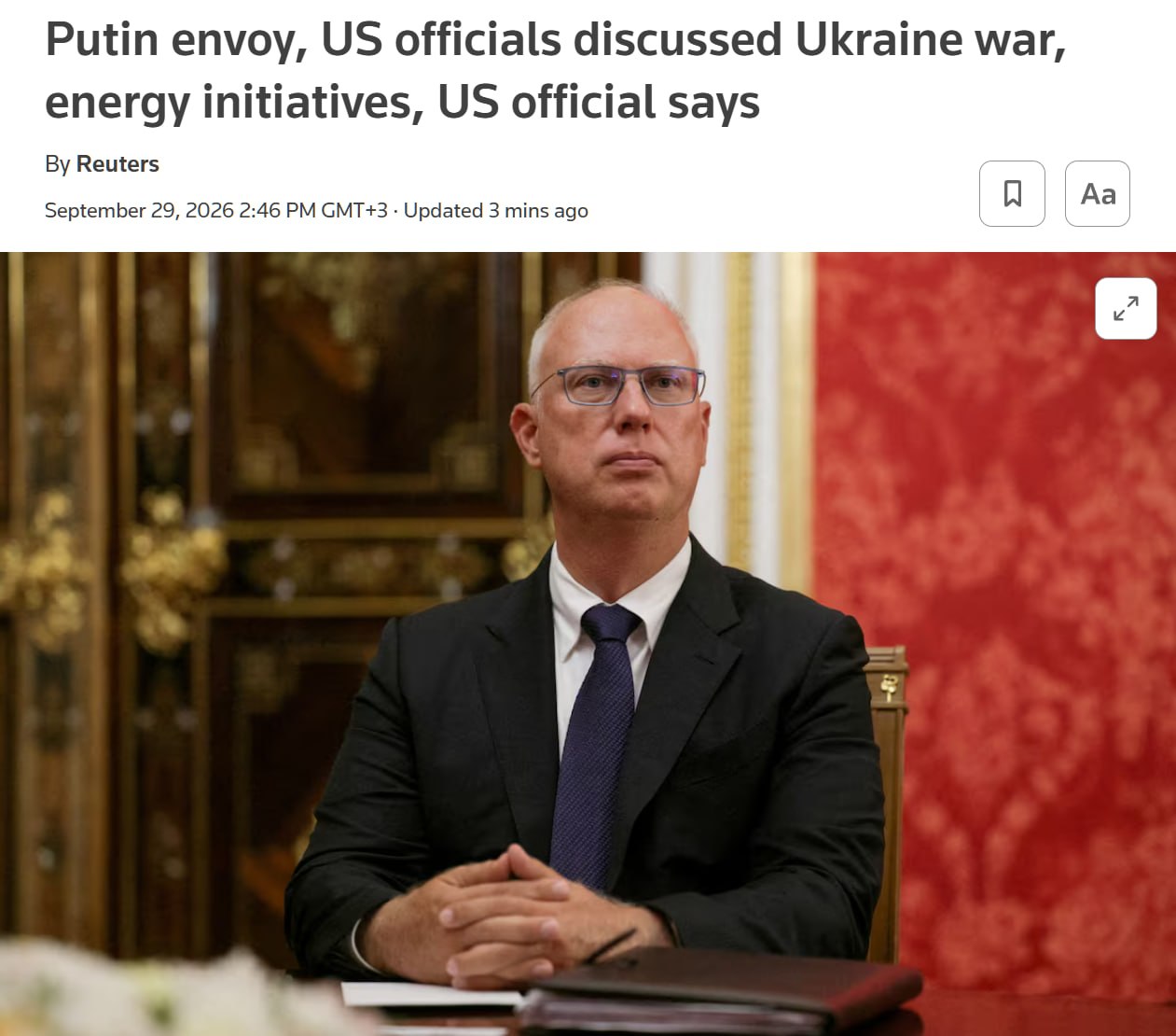 Россия и США обсудили энергетические проекты после конфликта на Украине