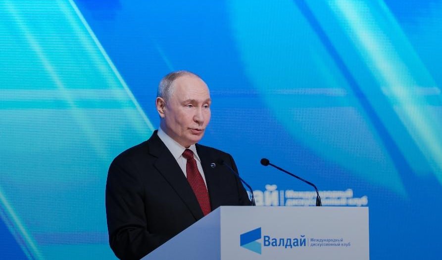 Путин выразил уверенность в наступлении мира