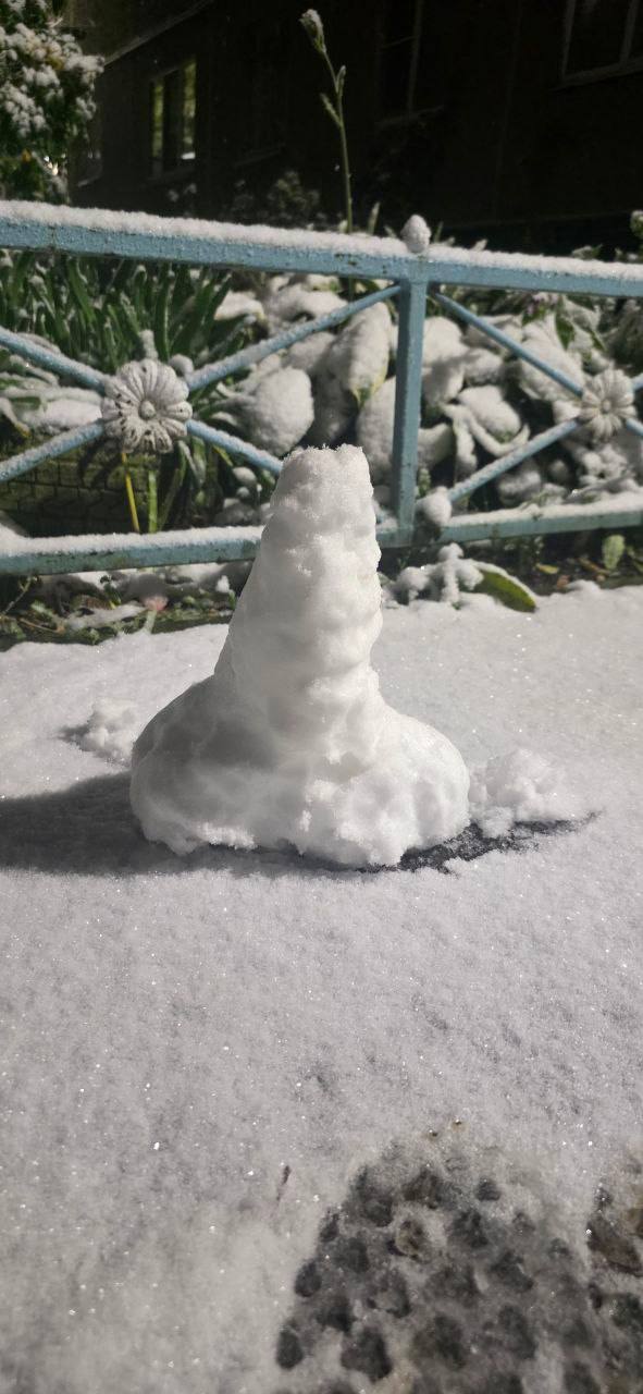 На Урале выпал первый снег