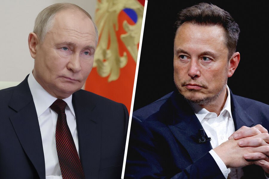 Путин заявил о контактах с Маском по низкоорбитальным группировкам