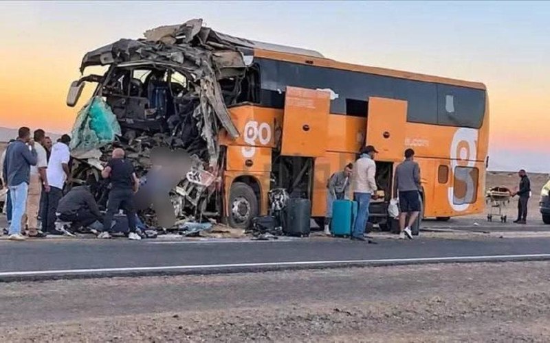 ДТП с туристическим автобусом в Египте: трое погибших, 25 пострадавших